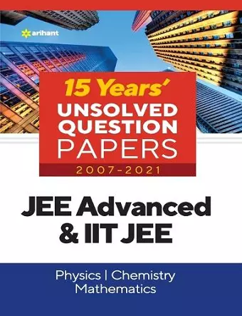 15 Years IIT JEE Unsolvrd cover