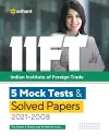 IIFT 5 Mock Tests & Solved Papers (2021-2008) cover