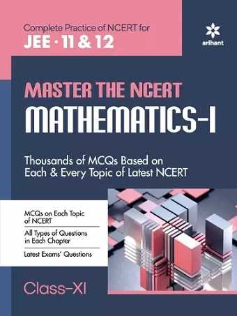 Master The NCERT for JEE Mathematics - Vol.1 cover