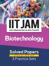 Iit Jam Biotechnology Solved Papers (2022-2005) and 3 Practice Sets cover