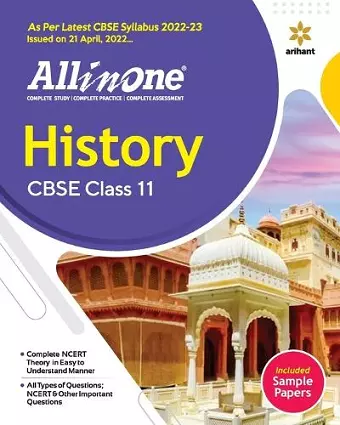 Cbse All in One History Class 11 2022-23 (as Per Latest Cbse Syllabus Issued on 21 April 2022) cover