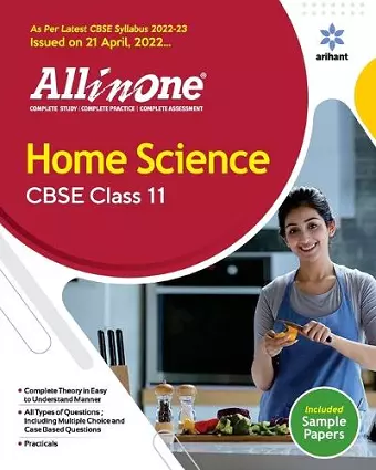 Cbse All in One Home Science Class 11 2022-23 (as Per Latest Cbse Syllabus Issued on 21 April 2022) cover