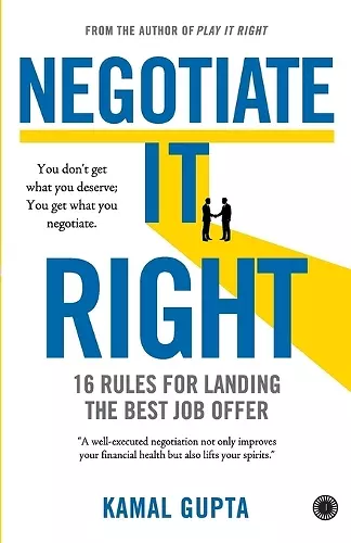 Negotiate It Right cover
