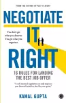 Negotiate It Right cover