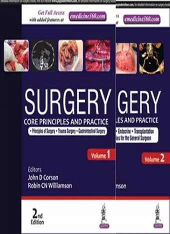 Surgery: Core Principles and Practice cover