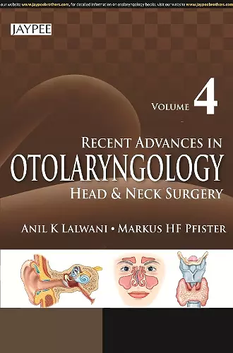 Recent Advances in Otolaryngology Head and Neck Surgery cover