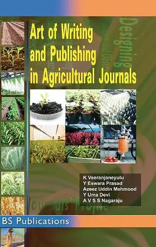 Art of Writing and Publishing in Agricultural journals cover