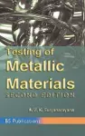 Testing of Metallic Materials cover