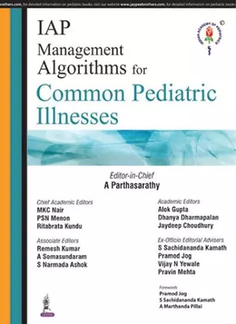 IAP Management Algorithms for Common Pediatric Illnesses cover