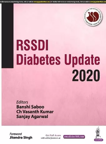 RSSDI Diabetes Update 2020 cover