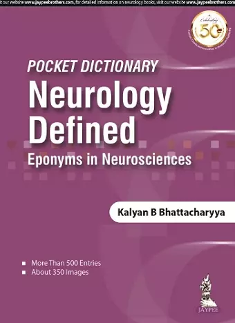 Pocket Dictionary Neurology Defined cover