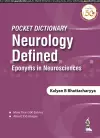 Pocket Dictionary Neurology Defined cover