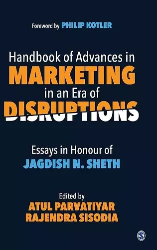 Handbook of Advances in Marketing in an Era of Disruptions cover