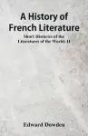 A History of French Literature cover