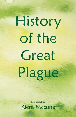 History of the Great Plague cover