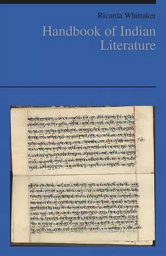 Handbook of Indian Literature cover