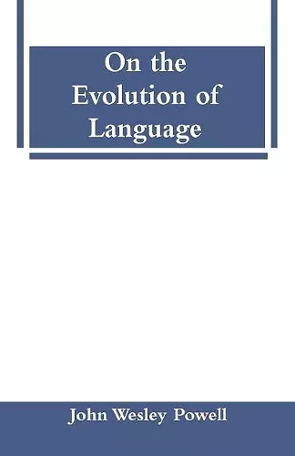 On the Evolution of Language cover