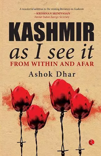 Kashmir As I See It cover