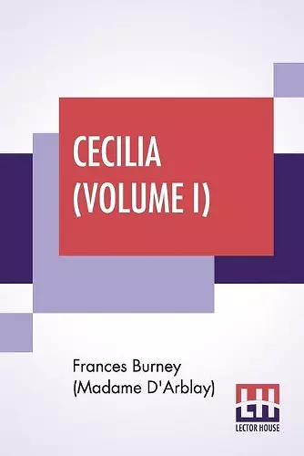 Cecilia (Volume I) cover