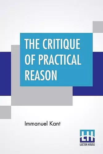 The Critique Of Practical Reason cover