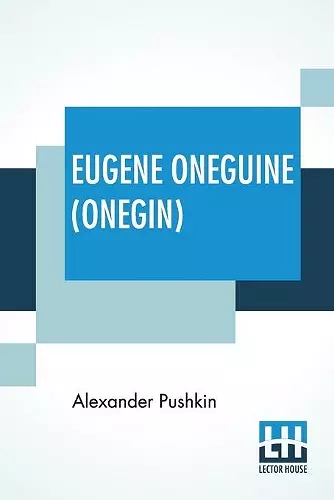 Eugene Oneguine (Onegin) cover