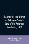 Register of the District of Columbia society, Sons of the American Revolution, 1906 cover