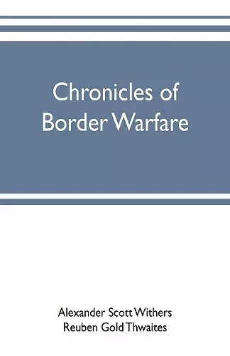 Chronicles of border warfare cover