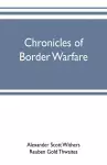 Chronicles of border warfare cover