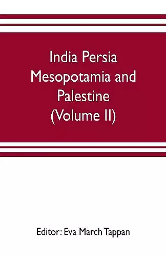 India Persia Mesopotamia and Palestine cover