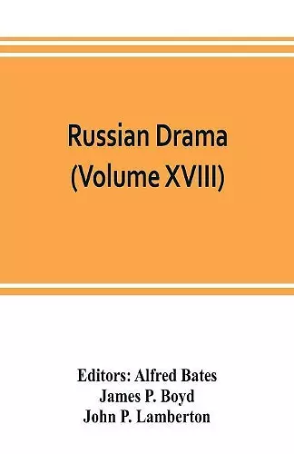 Russian Drama (Volume XVIII) cover