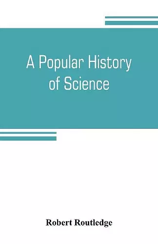 A popular history of science cover