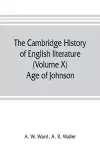 The Cambridge history of English literature (Volume X) Age of Johnson cover