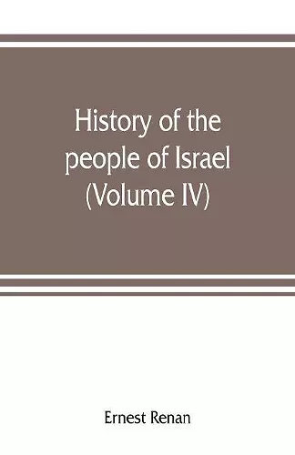 History of the people of Israel cover