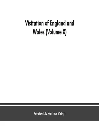 Visitation of England and Wales (Volume X) cover