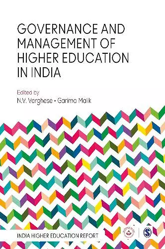 Governance and Management of Higher Education in India cover