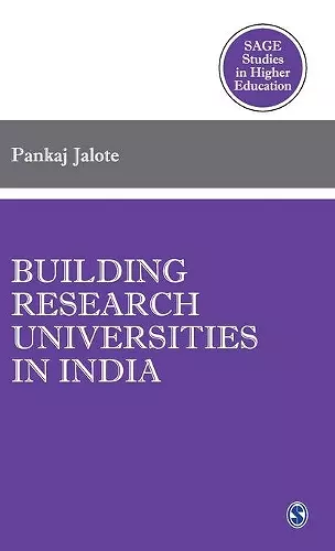 Building Research Universities in India cover