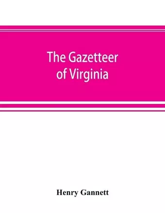 A gazetteer of Virginia cover