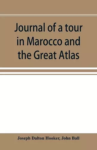 Journal of a tour in Marocco and the Great Atlas cover