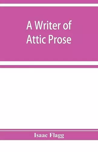 A writer of Attic prose; models from Xenophon, exercises and guide, a vocabulary of Attic prose usage cover