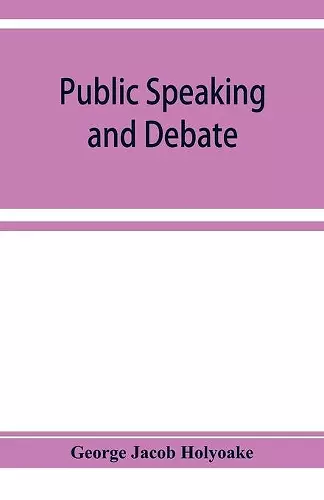 Public speaking and debate cover