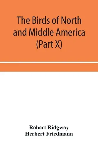 The birds of North and Middle America cover