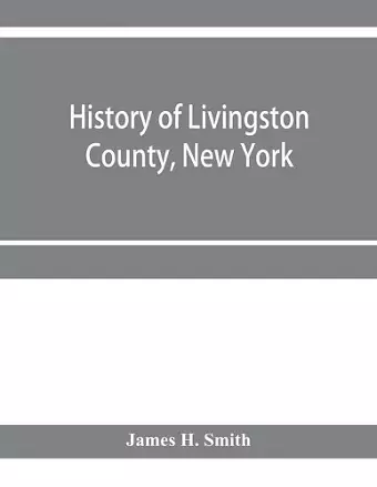 History of Livingston County, New York cover