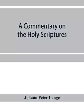 A commentary on the Holy Scriptures cover