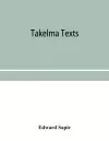 Takelma texts cover