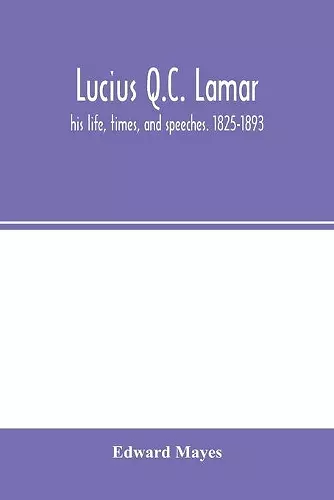 Lucius Q.C. Lamar cover