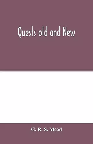 Quests old and new cover