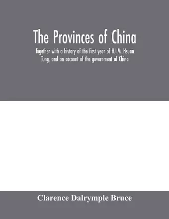 The Provinces of China cover