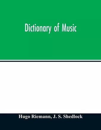 Dictionary of music cover