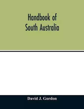 Handbook of South Australia cover