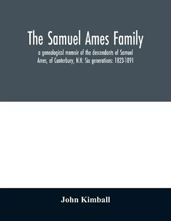 The Samuel Ames family cover